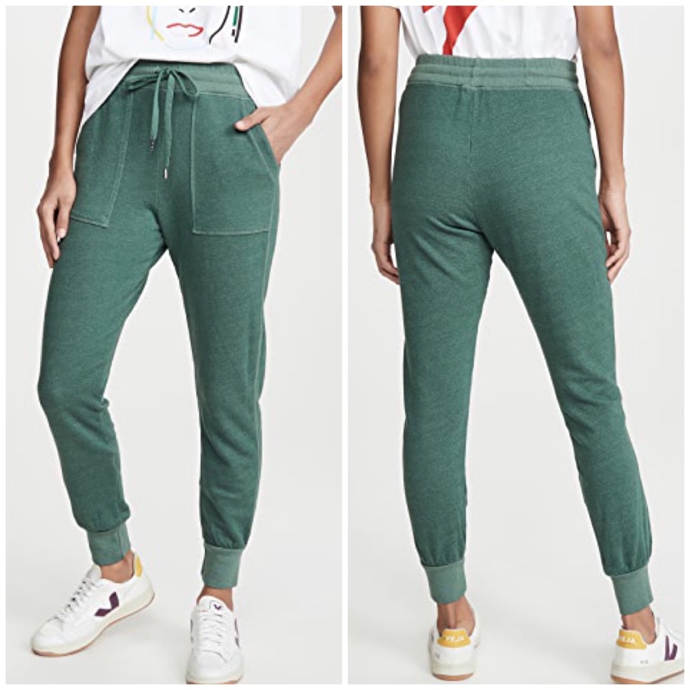 SUNDRY Green Utility Jogger Sweatpants